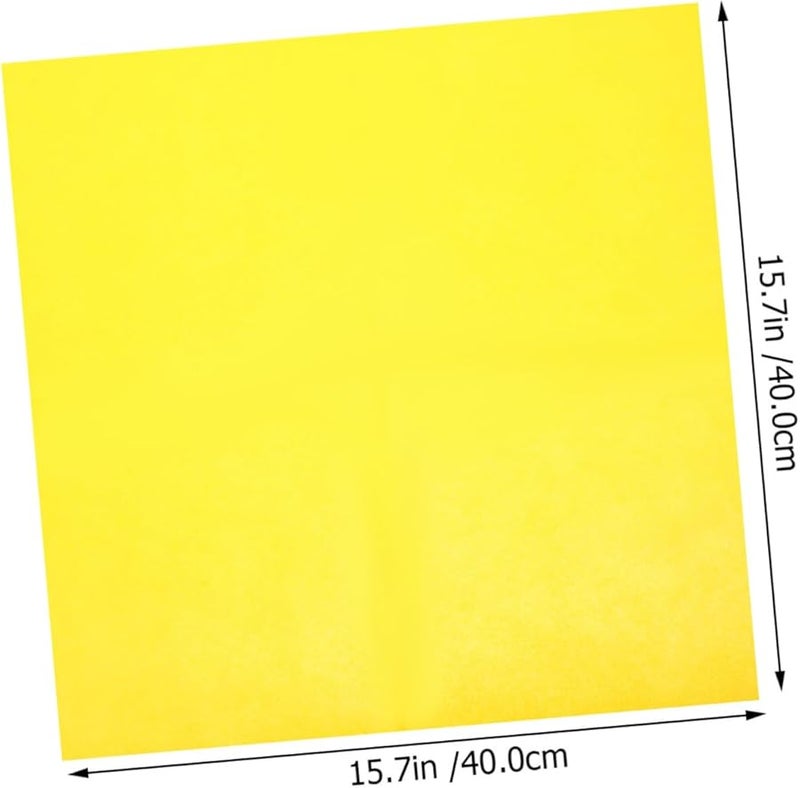 مناديل الحفلات الأنيقة الصفراء 50 قطعة للاستخدام لمرة واحدة لحفلات الزفاف والاستقبال والعشاء للمنزل والمطعم - Image 2